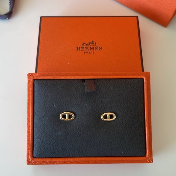 Hermès Farandole earrings, very small model - Picture 4 of 8